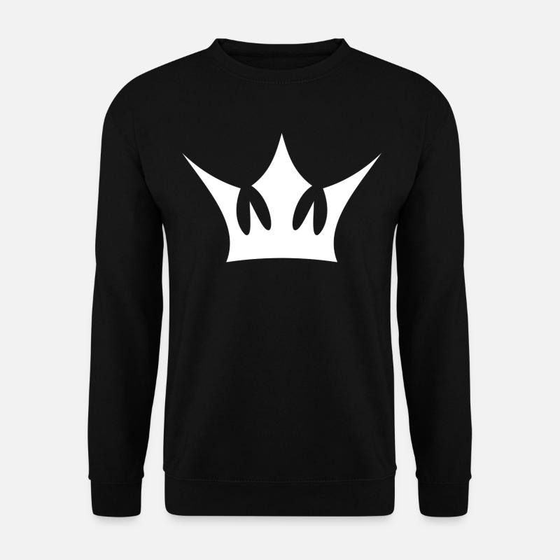 crown - Unisex Sweatshirt - black
