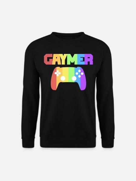 Gaymer - Sweat-shirt Unisexe - noir