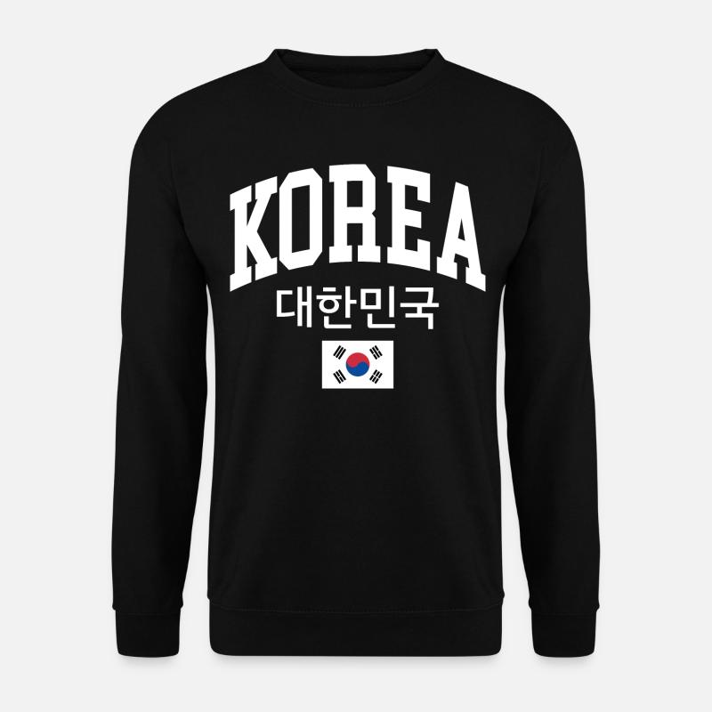 Korea - Unisex Pullover - Schwarz