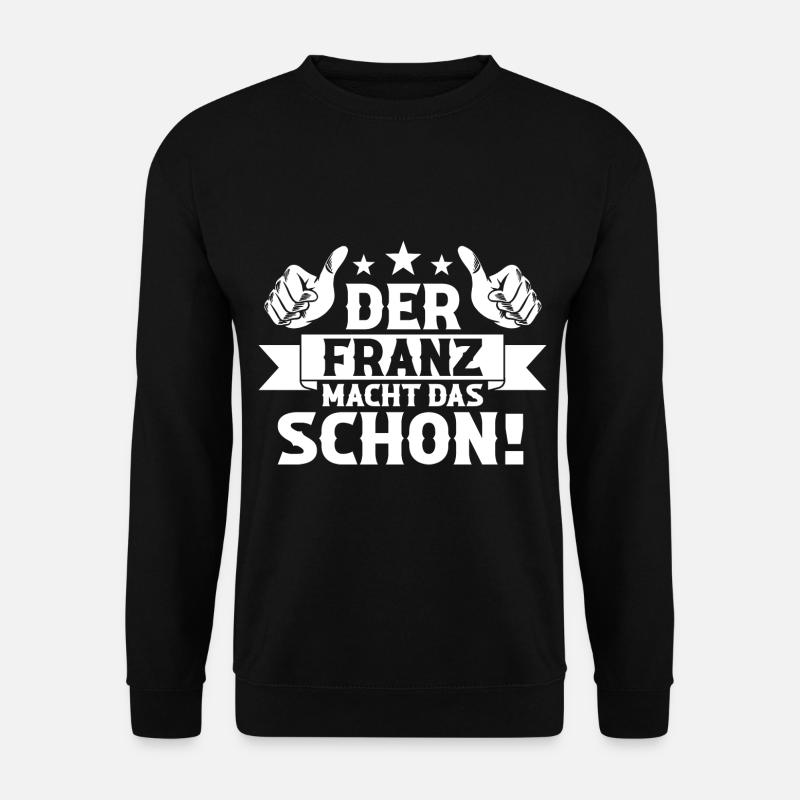 Franz - Unisex Pullover - Schwarz