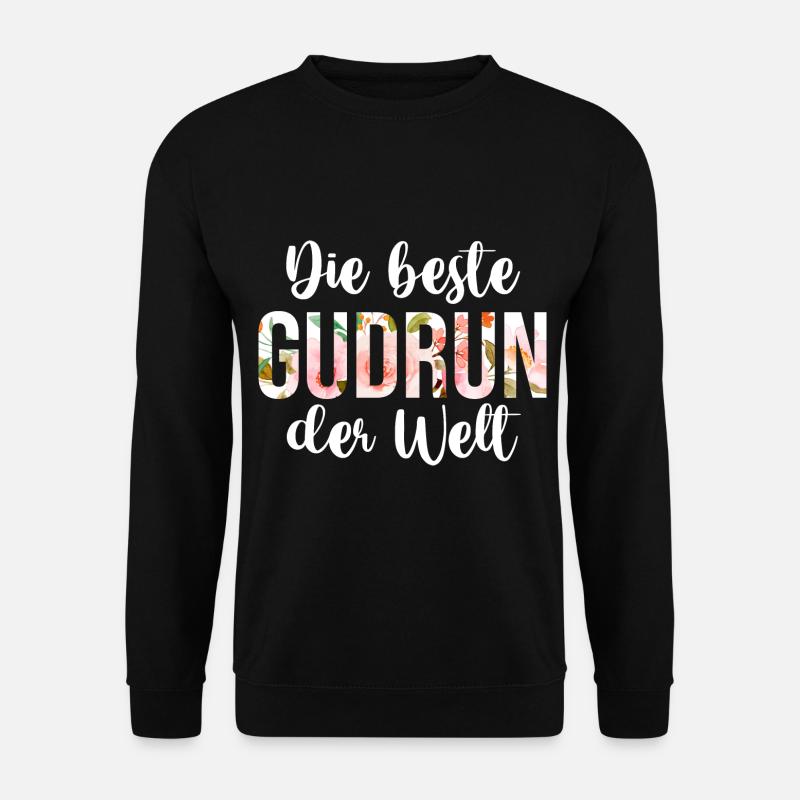 Gudrun - Unisex Pullover - Schwarz
