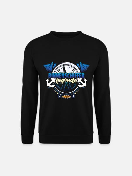 Binnenschiffer Legende - Unisex Pullover - Schwarz