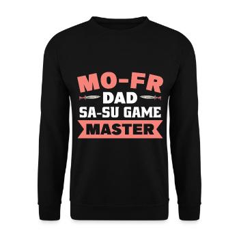 Jeu de rôle en direct GN - Sweat-shirt Unisexe - noir - Devant - Alina (178cm) & Michal (187cm)