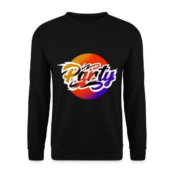 Parti - Sweat-shirt Unisexe - noir - Devant - Alina (178cm) & Michal (187cm)