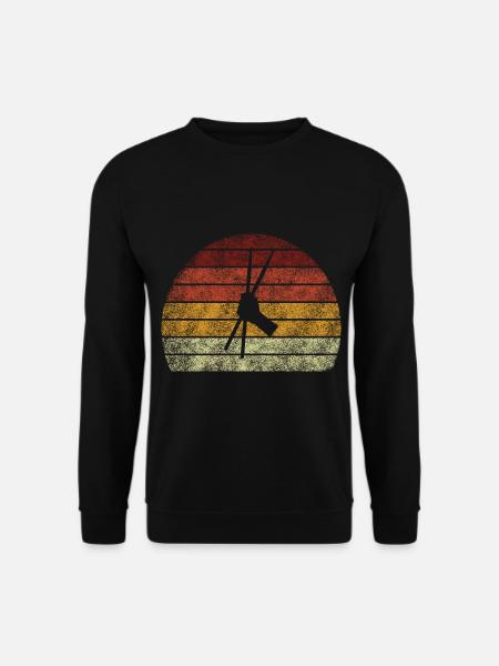 Pound Fitness Workout Retro Pounding Schlagzeug - Unisex Pullover - Schwarz