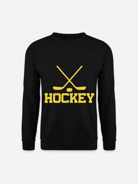 le hockey - Sweat-shirt Unisexe - noir