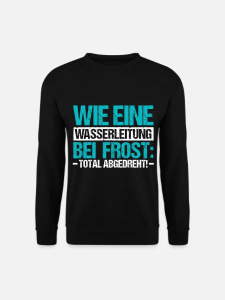 Bei Frost total abgedreht - Unisex Pullover - Schwarz