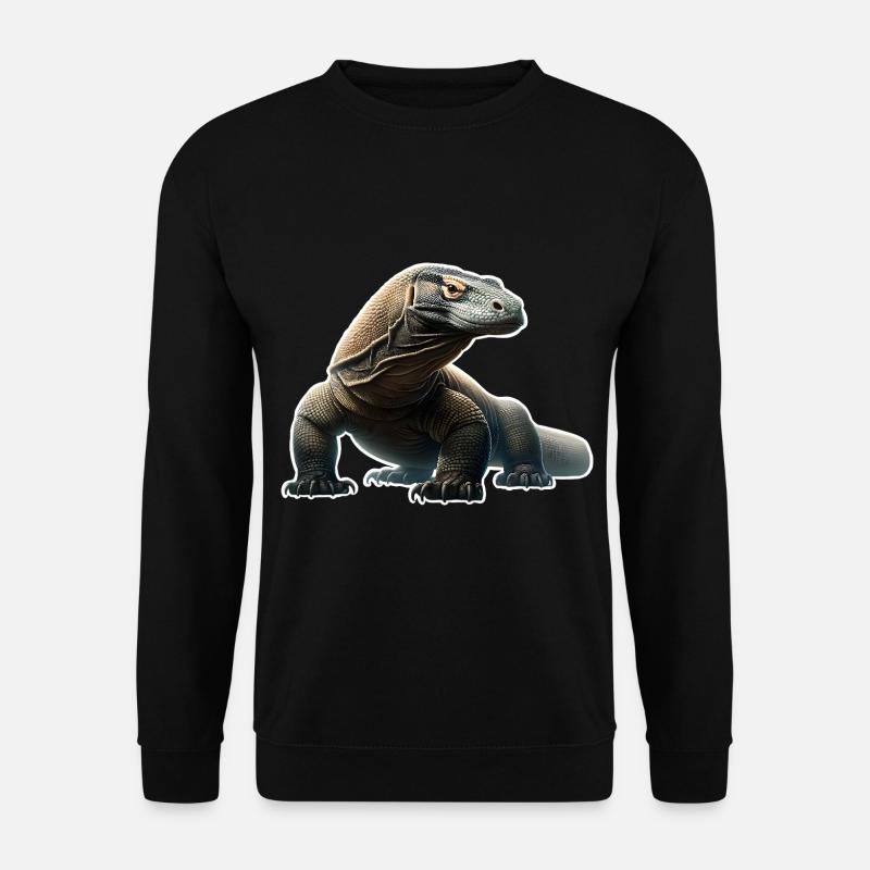 Komodo Dragon - Unisex Pullover - Schwarz