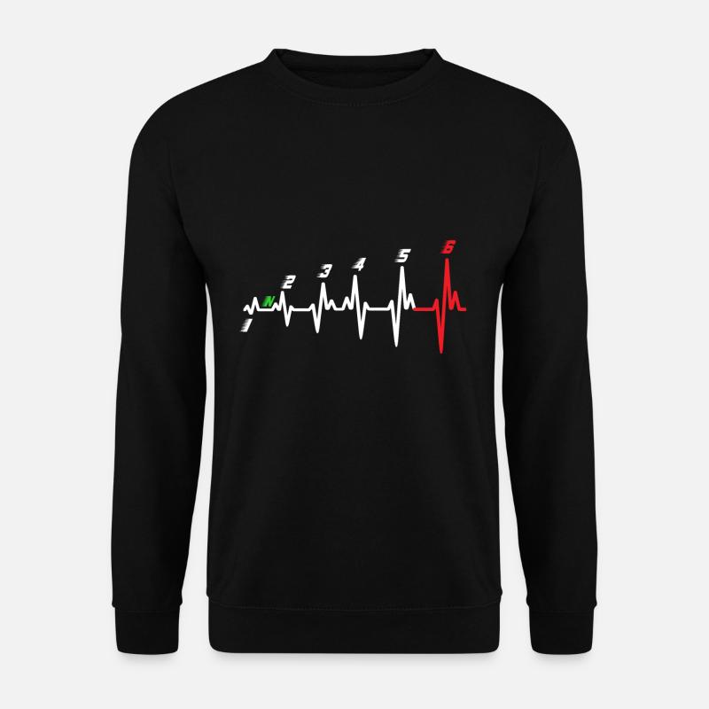 motorcycle - Unisex Sweatshirt - black