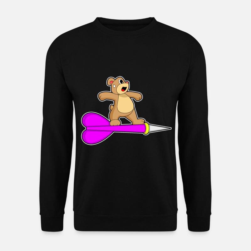 Fléchette d’ours - Sweat-shirt Unisexe - noir