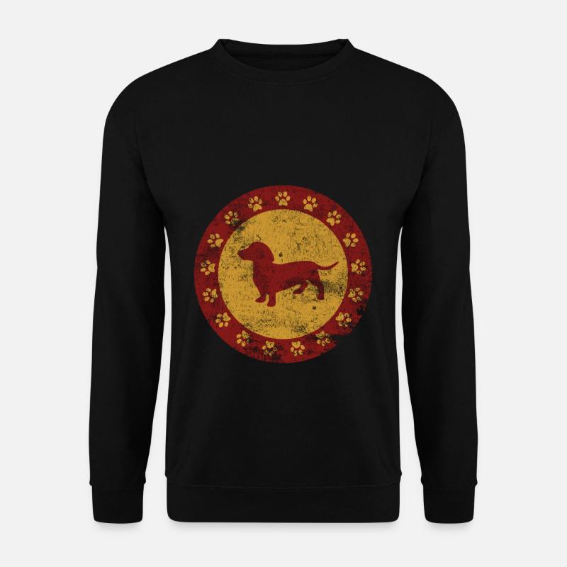 dachshund - Unisex Sweatshirt - black