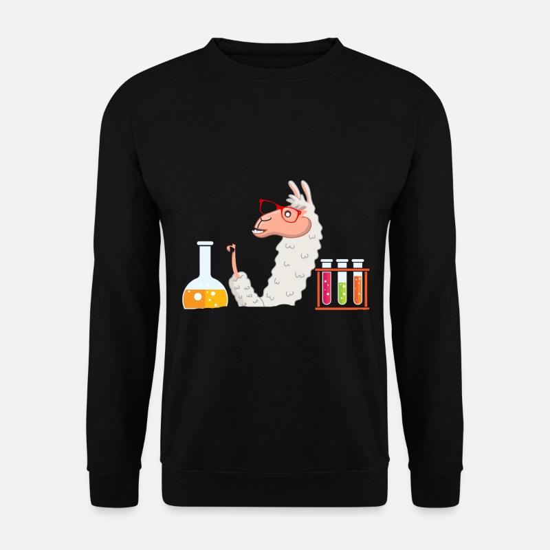 Alpaka Lehrer - Sweat-shirt Unisexe - noir