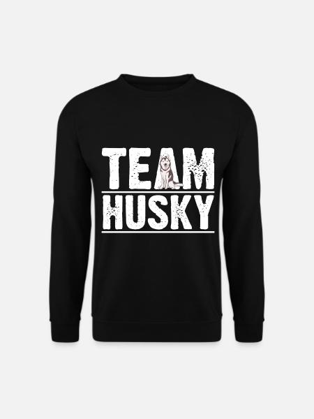 Dog Husky - Unisex Sweatshirt - black