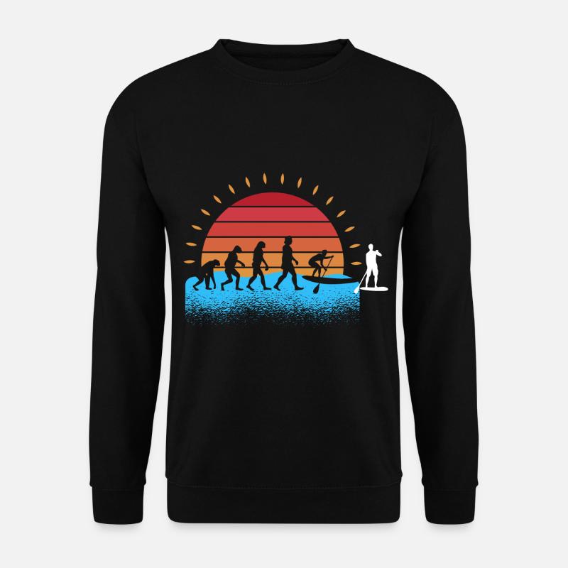 Evolution Stand Up Paddling - Unisex Sweatshirt - black