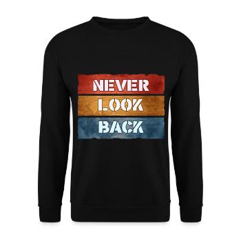 Army Soldier Hobby Sport Leisure Gift - Unisex Sweatshirt - black - Front - Alina (178cm) & Michal (187cm)