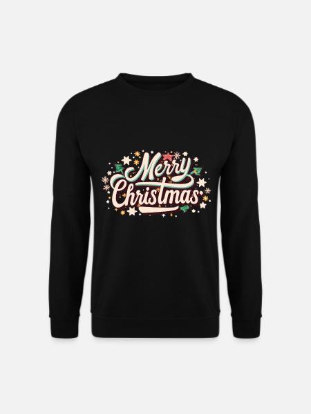 Joyeux Noël - Joyeux Noël! - Sweat-shirt Unisexe - noir