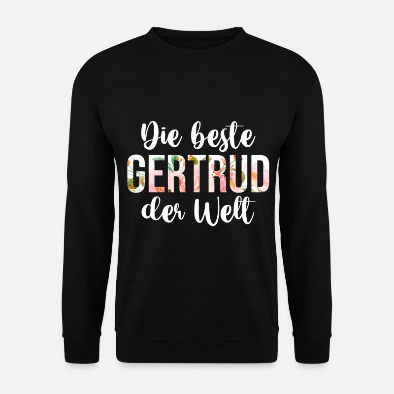 Gertrud - Unisex Pullover - Schwarz