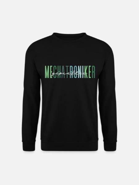geprüfter Mechatroniker - edles Design - Unisex Pullover - Schwarz