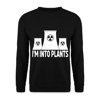 Ingénieur nucléaire Technologie nucléaire Énergie nucléaire - Sweat-shirt Unisexe - noir - Devant - Alina (178cm) & Michal (187cm)