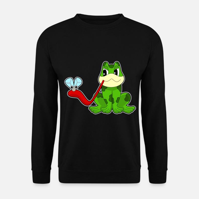 Frog fly - Unisex Sweatshirt - black
