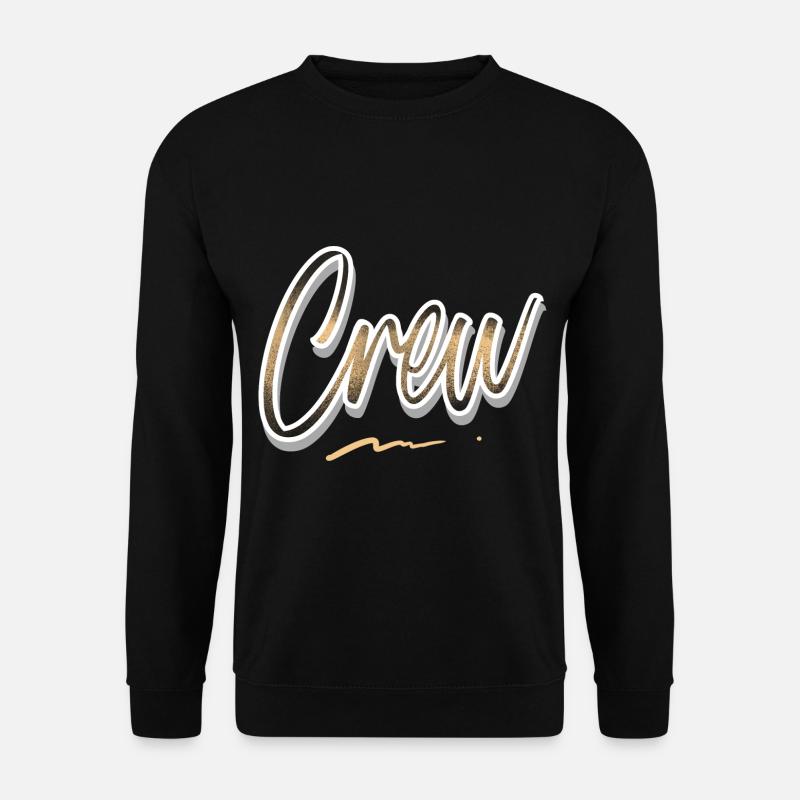 Crew - Unisex Pullover - Schwarz