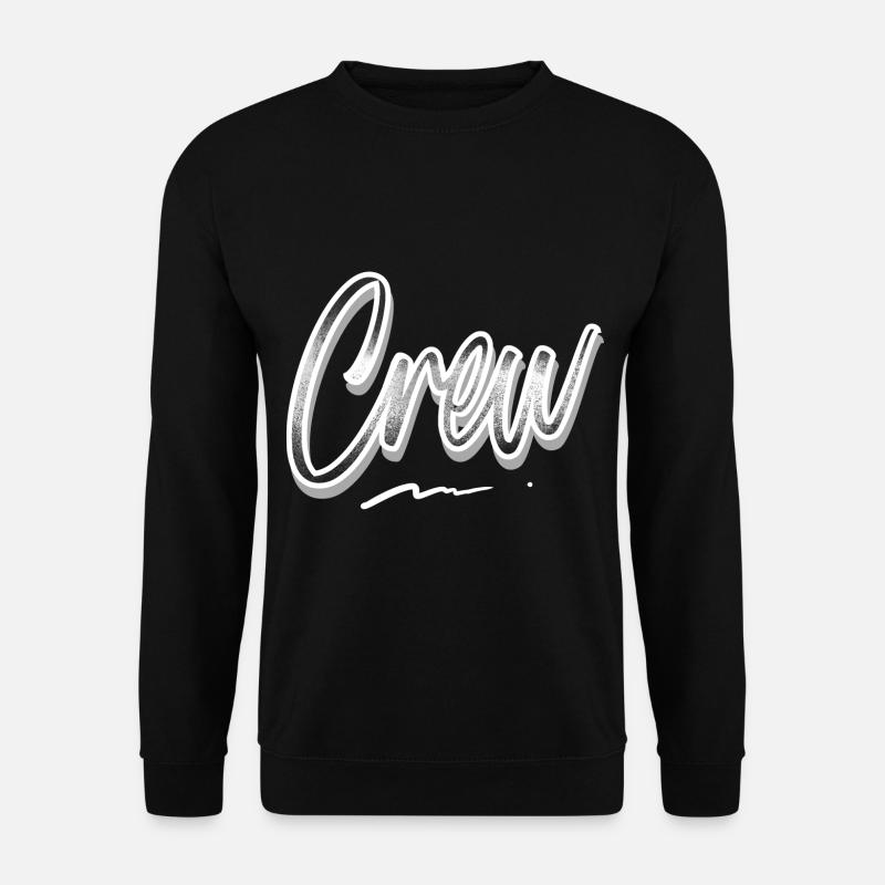 Crew - Unisex Sweatshirt - black