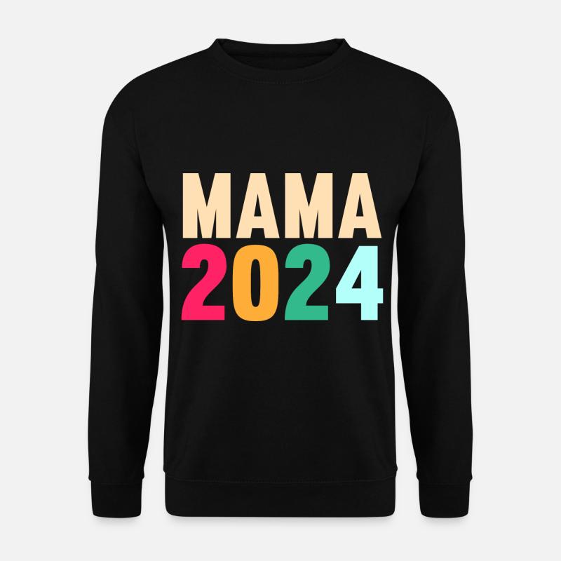 Werdende Mama 2024 - Unisex Pullover - Schwarz