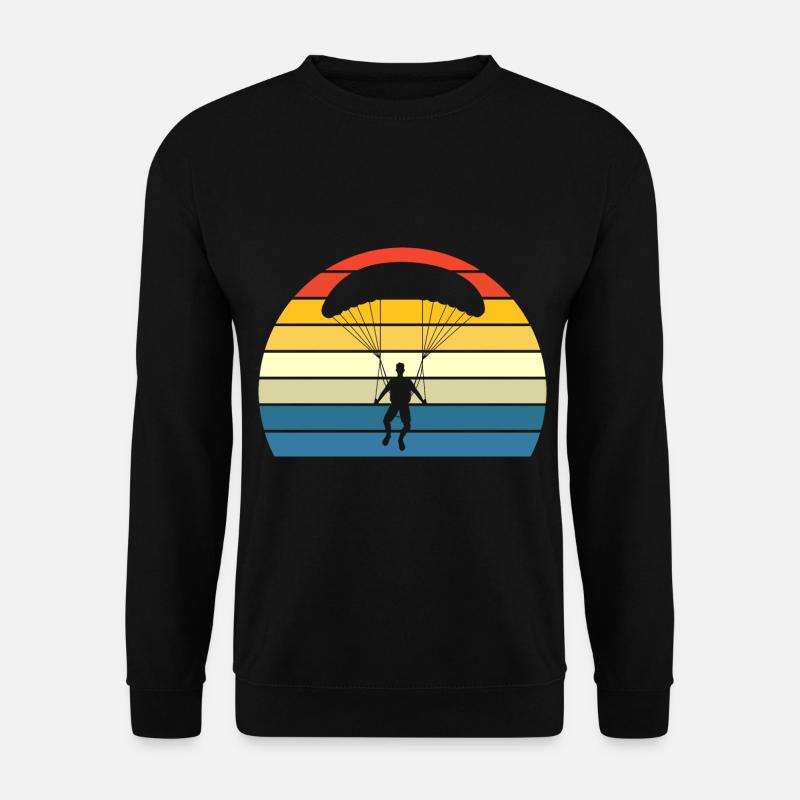 skydiving - Unisex Sweatshirt - black