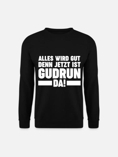 Gudrun - Unisex Pullover - Schwarz