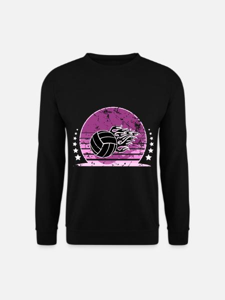 Volleyball - Unisex Pullover - Schwarz