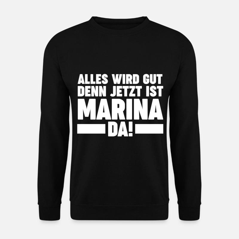 Marina - Unisex Pullover - Schwarz