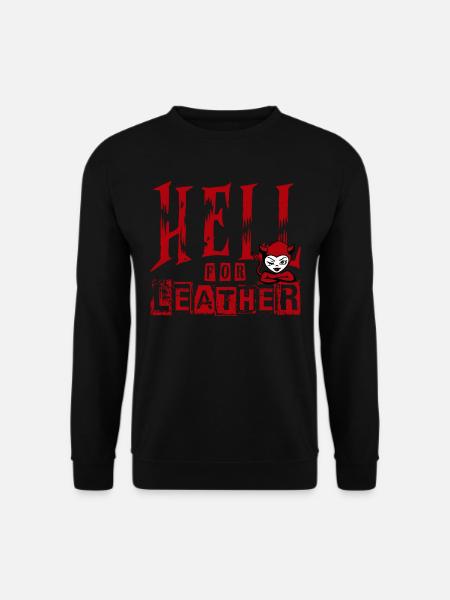 hell for leather - Unisex Sweatshirt - black