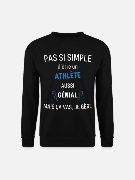 Awesome Athlete - Unisex Sweatshirt - black
