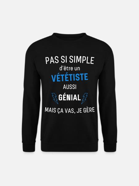 Awesome Mountain Biker - Unisex Sweatshirt - black