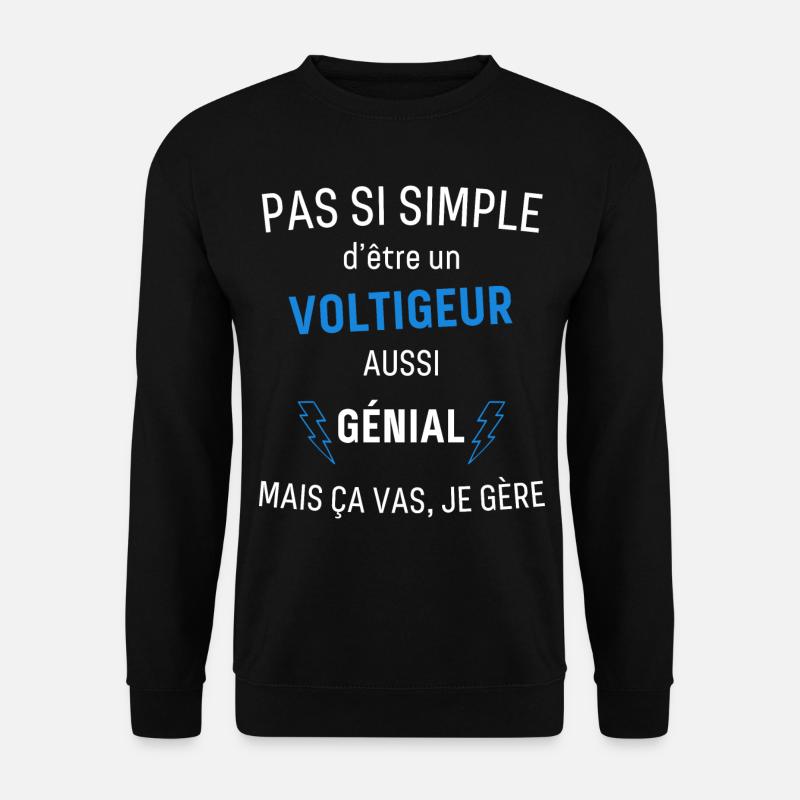 Toller Flyer - Unisex Pullover - Schwarz