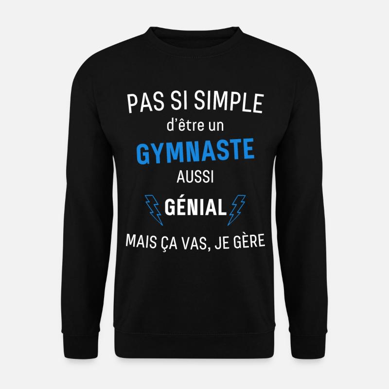 Awesome Gymnast - Unisex Sweatshirt - black