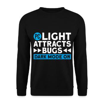 Computer Coding Programmierer - Unisex Pullover - Schwarz - Vorne - Alina (178cm) & Michal (187cm)