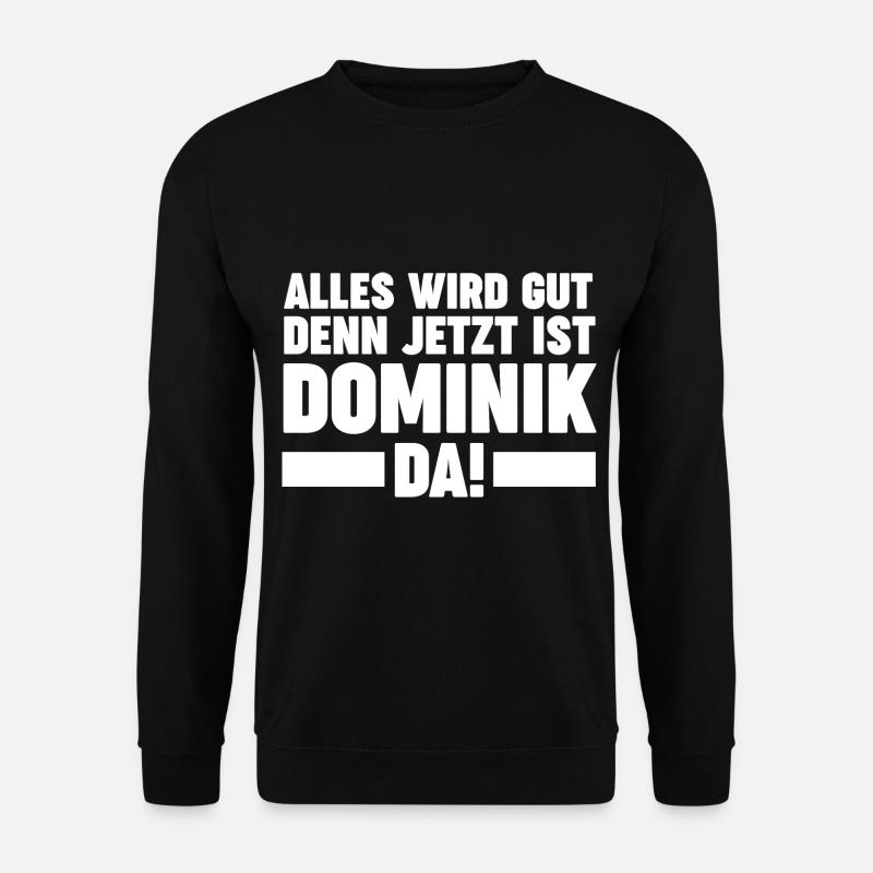 Dominik - Unisex Pullover - Schwarz