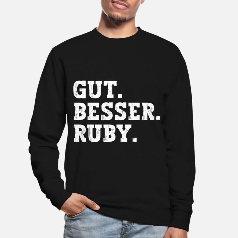 Gut Besser Ruby Lustiger Spruch Name Ruby Unisex Pullover