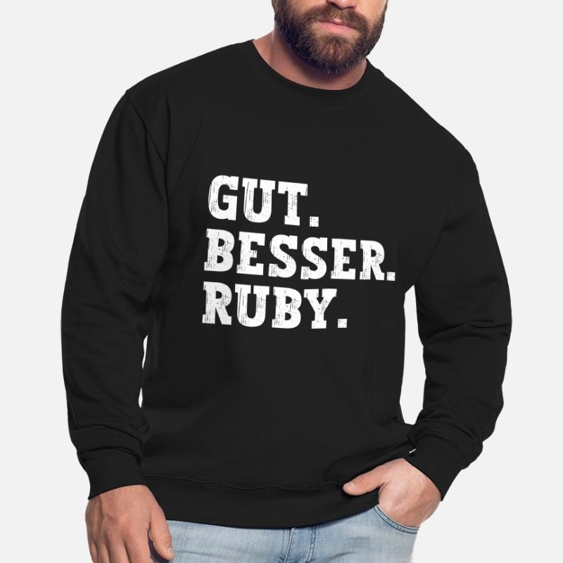 Gut Besser Ruby Lustiger Spruch Name Ruby Unisex Pullover