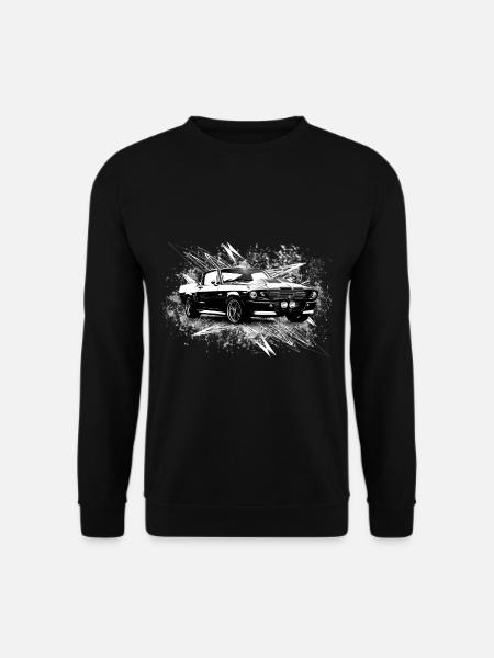 Muscle Car - Unisex Pullover - Schwarz