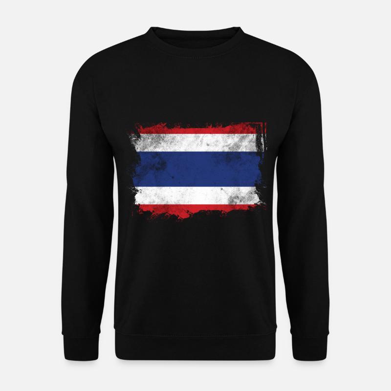 Drapeau de la Thaïlande - Sweat-shirt Unisexe - noir