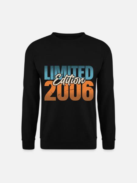 2006 Jahrgang 18. Geburtstag - Unisex Pullover - Schwarz