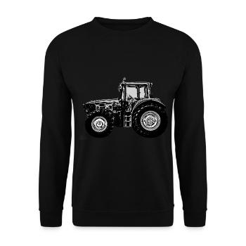 Steyr Traktor Steyr Austria /Farmer / Village Child - Unisex Sweatshirt - black - Front - Alina (178cm) & Michal (187cm)