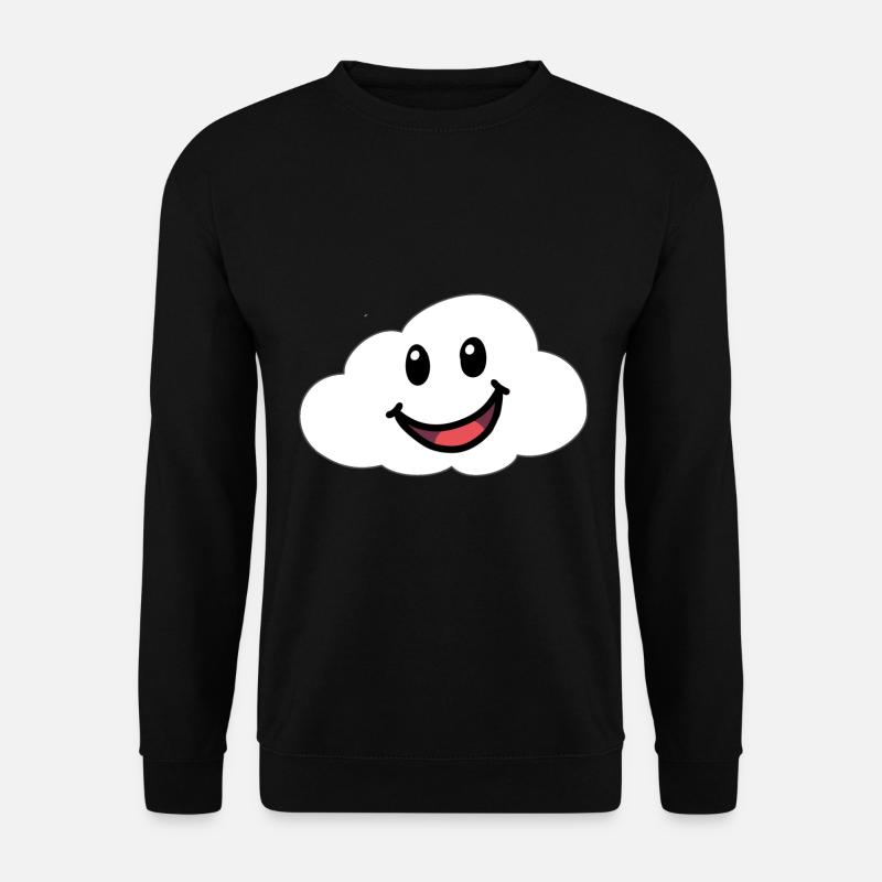 Emotions Feelings Friendly Cloud Sky - Unisex Sweatshirt - black