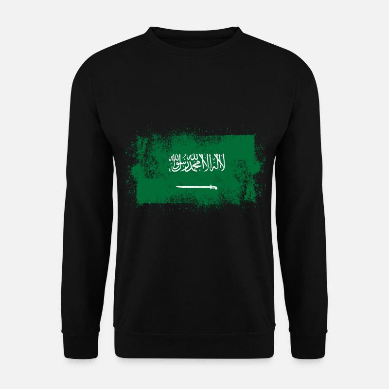 Saudi Arabia - Unisex Sweatshirt - black