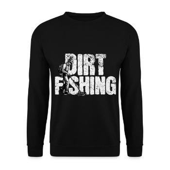 Probing Metal Detector - Unisex Sweatshirt - black - Front - Alina (178cm) & Michal (187cm)