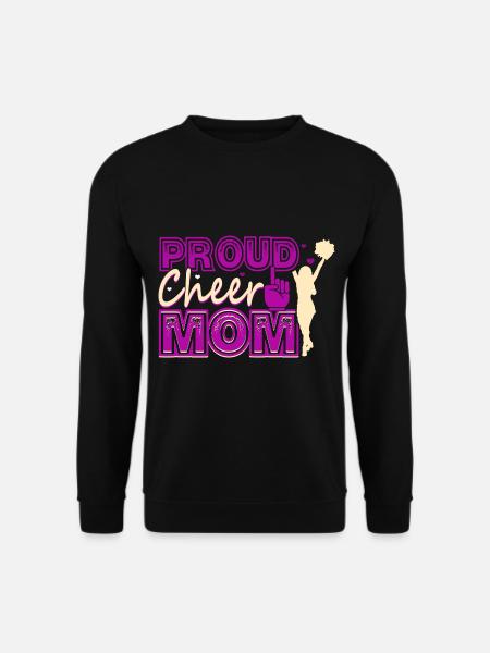 Cheerleading Mutter - Unisex Pullover - Schwarz