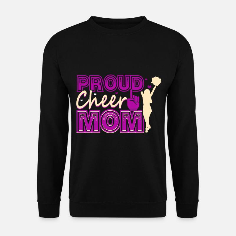 Cheerleading Mutter - Unisex Pullover - Schwarz