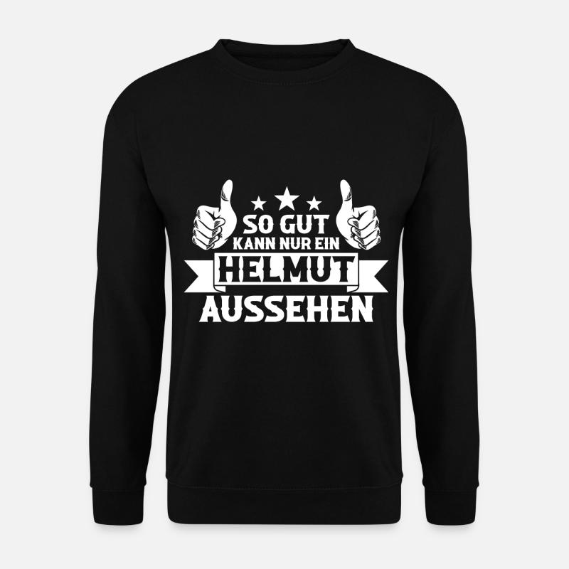 Helmut - Unisex Pullover - Schwarz